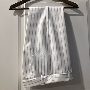 Express Columnist stripe ankle pants